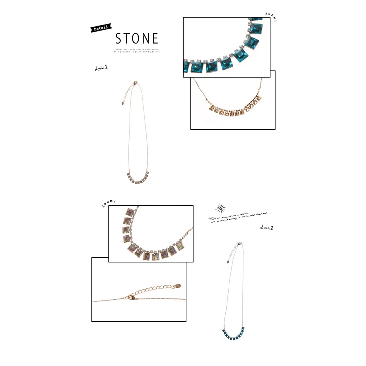 ネックレス ペンダント ラインストーン | SOUBIEN | 詳細画像2 