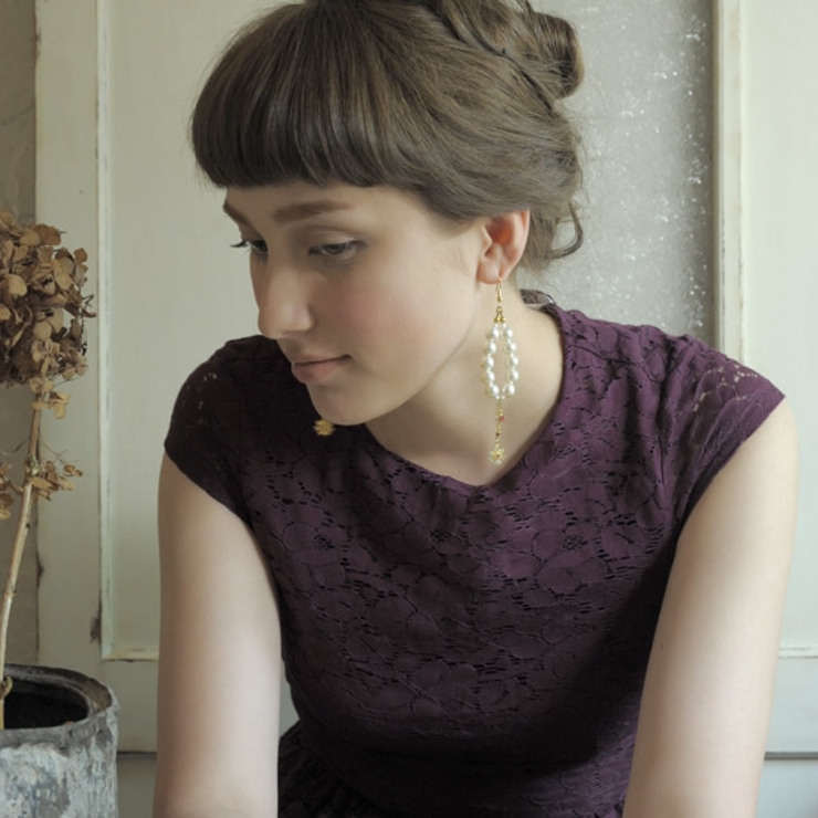 ピアス レディース 手作りアクセサリーブランドVivitie | SOUBIEN | 詳細画像2 