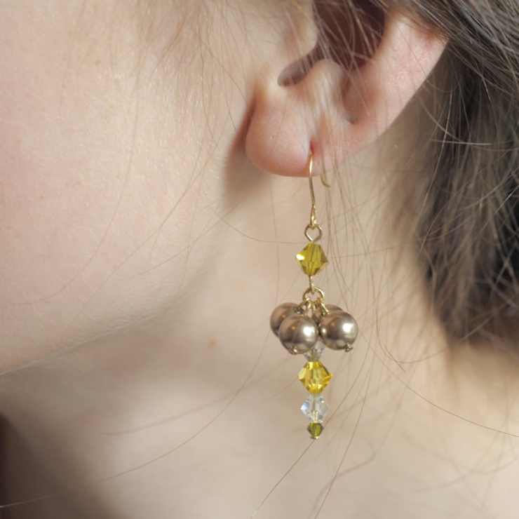 ピアス レディース 手作りアクセサリーブランドVivitie | SOUBIEN | 詳細画像3 