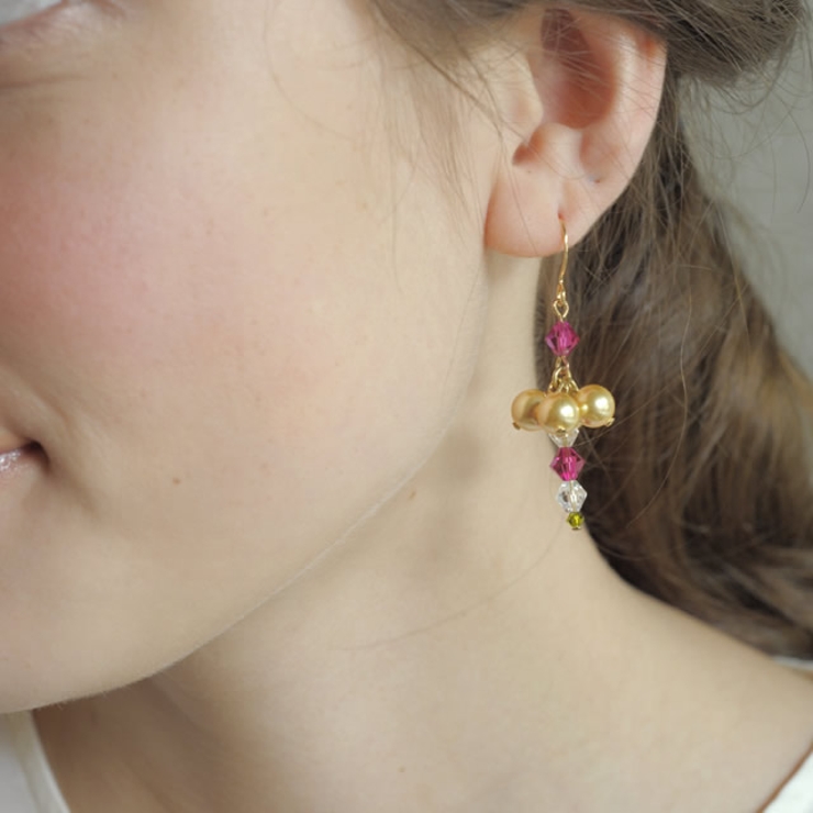 ピアス レディース 手作りアクセサリーブランドVivitie | SOUBIEN | 詳細画像3 