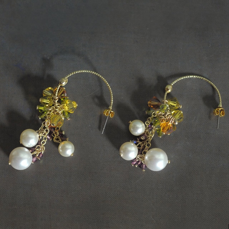 ピアス レディース 手作りアクセサリーブランドVivitie | SOUBIEN | 詳細画像3 