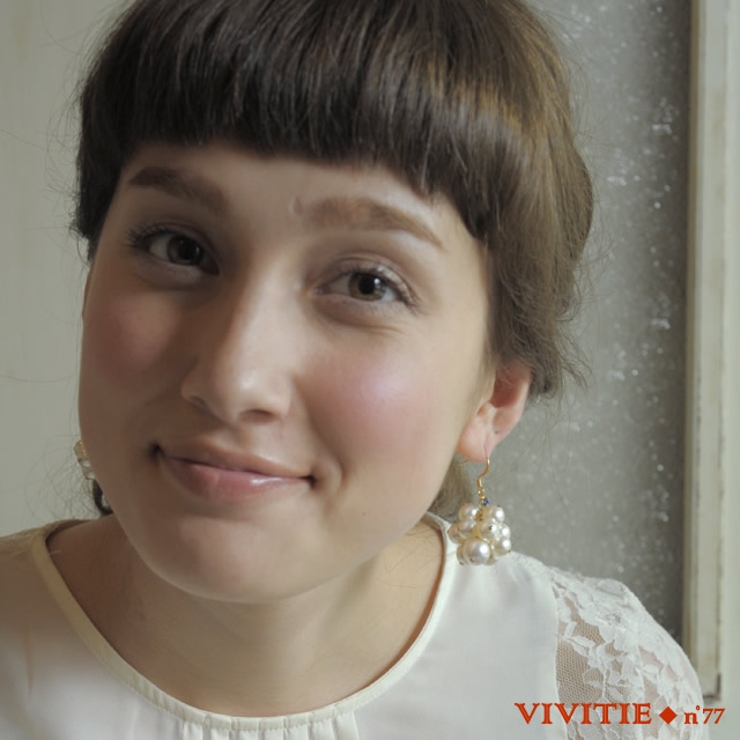 ピアス レディース 手作りアクセサリーブランドVivitie | SOUBIEN | 詳細画像1 