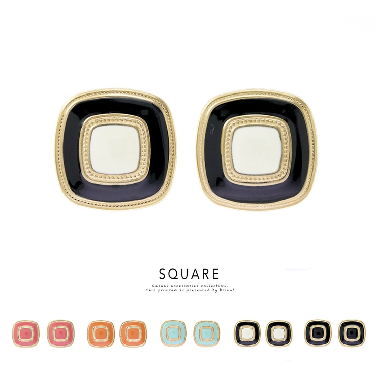 ピアス スタッドピアス スクエア | SOUBIEN | 詳細画像1 