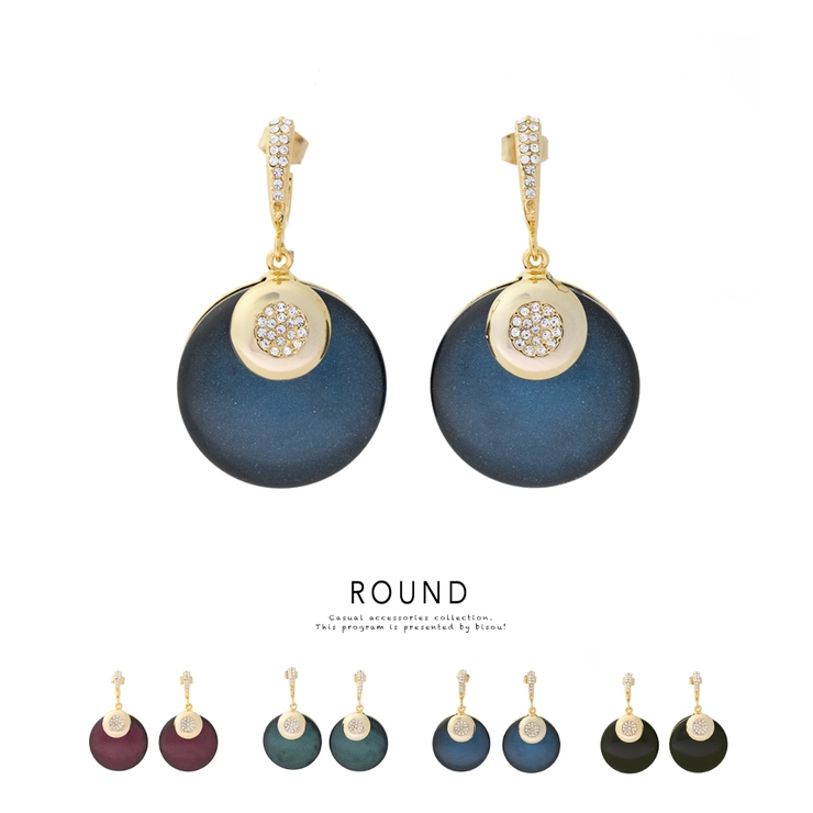 ピアス スタッドピアス 丸 | SOUBIEN | 詳細画像1 