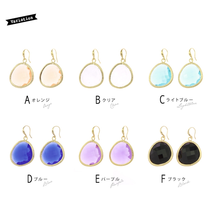 ピアス フックピアス クリア | SOUBIEN | 詳細画像3 