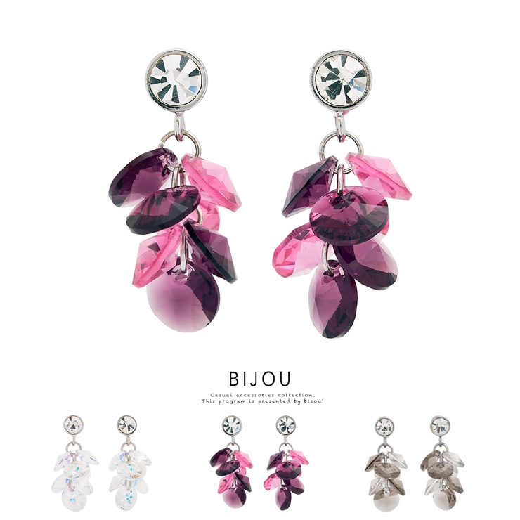 ピアス スタッドピアス ビジュー | SOUBIEN | 詳細画像1 