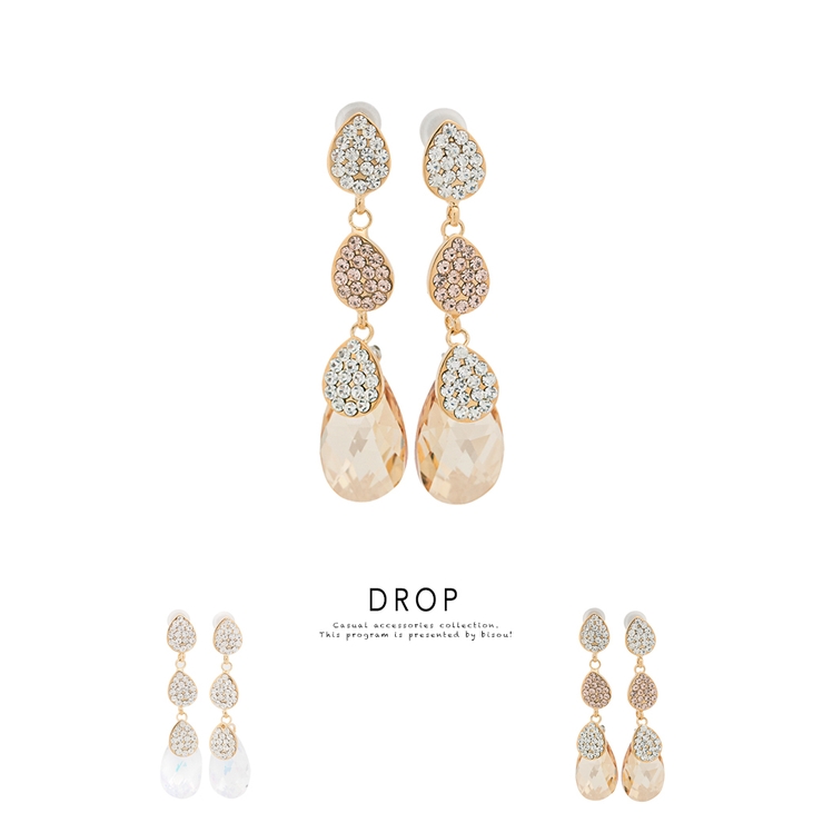 ピアス スタッドピアス ビジュー | SOUBIEN | 詳細画像1 