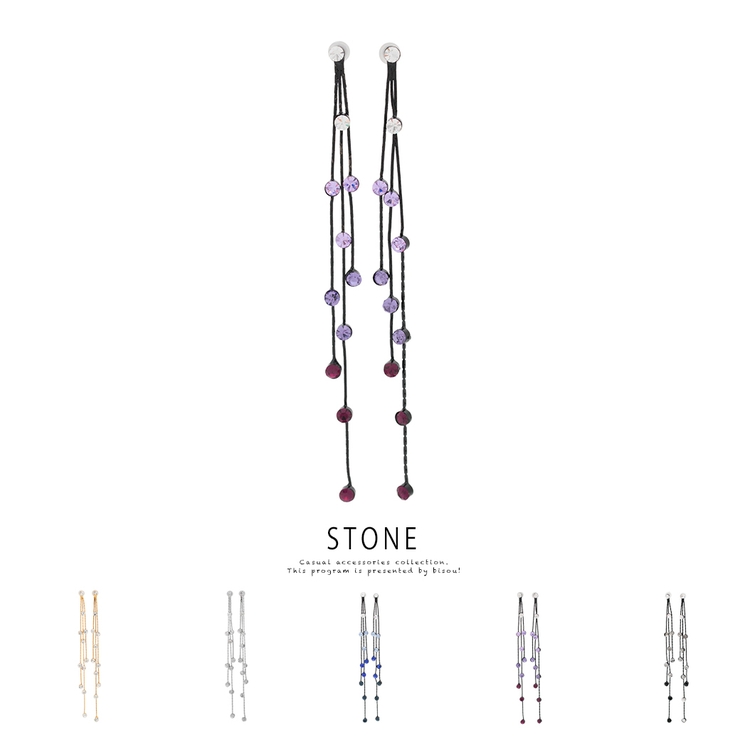 ピアス スタッドピアス 揺れる | SOUBIEN | 詳細画像1 