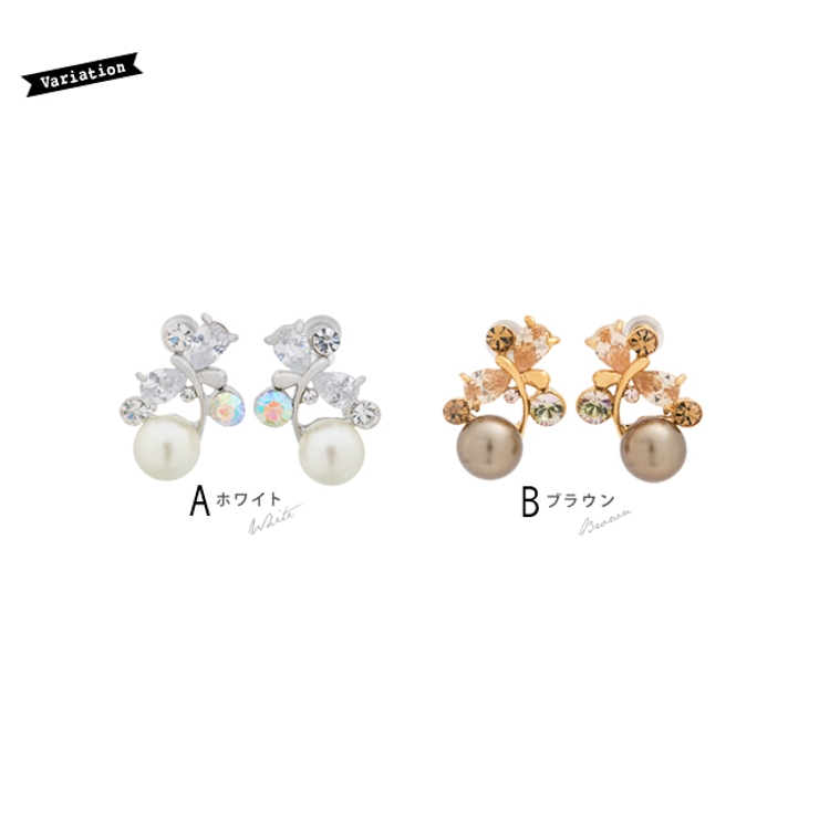 ピアス スタッドピアス パール | SOUBIEN | 詳細画像3 
