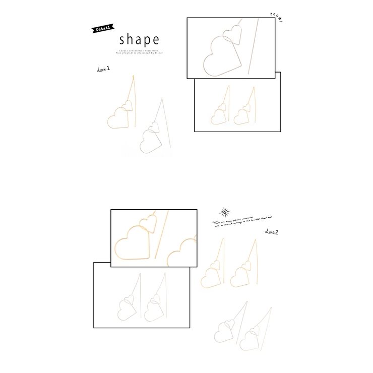 ピアス アメリカンピアス ハート | SOUBIEN | 詳細画像3 