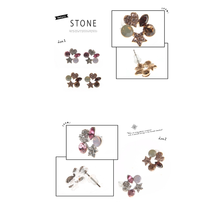 ピアス スタッドピアス ハート | SOUBIEN | 詳細画像2 