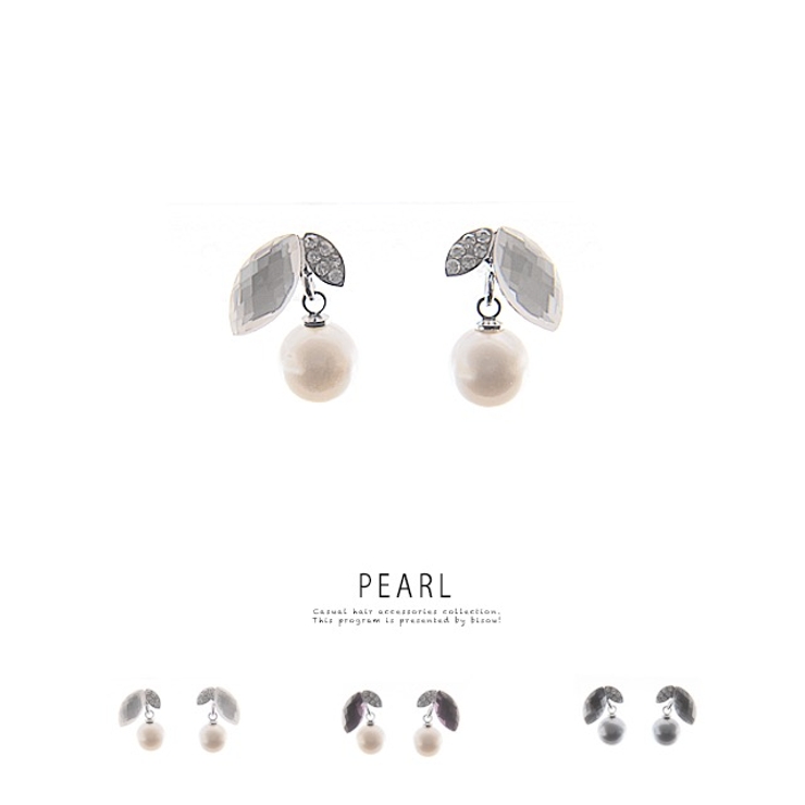 ピアス スタッドピアス パールビーズ | SOUBIEN | 詳細画像1 