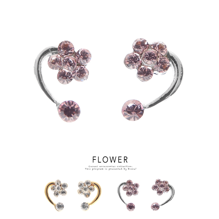 ピアス スタッドピアス フラワー | SOUBIEN | 詳細画像1 