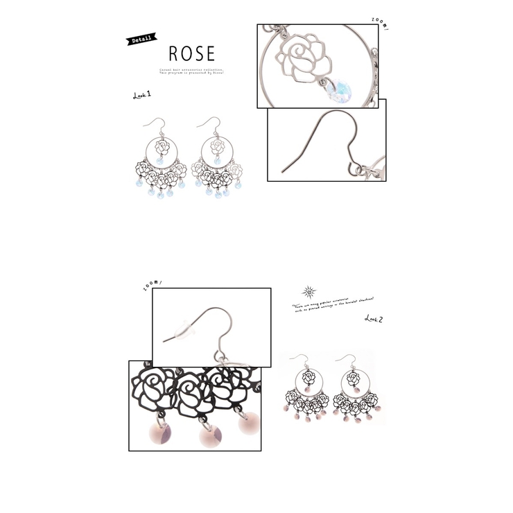 ピアス フックピアス フラワー | SOUBIEN | 詳細画像2 