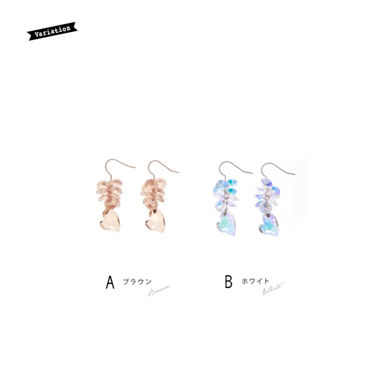 ピアス フックピアス ビジュー | SOUBIEN | 詳細画像3 