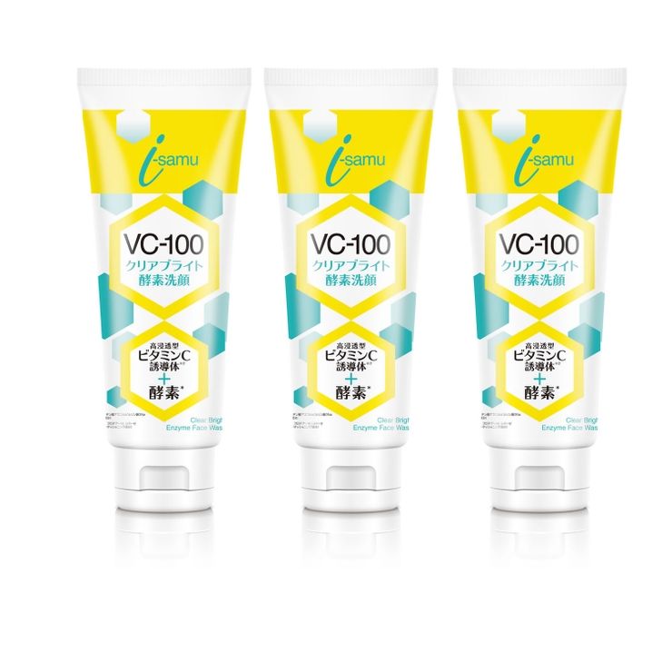 VC-100クリアブライトモイスト酵素洗顔 150ｇ ３本セット | 素肌べっぴん館  | 詳細画像1 
