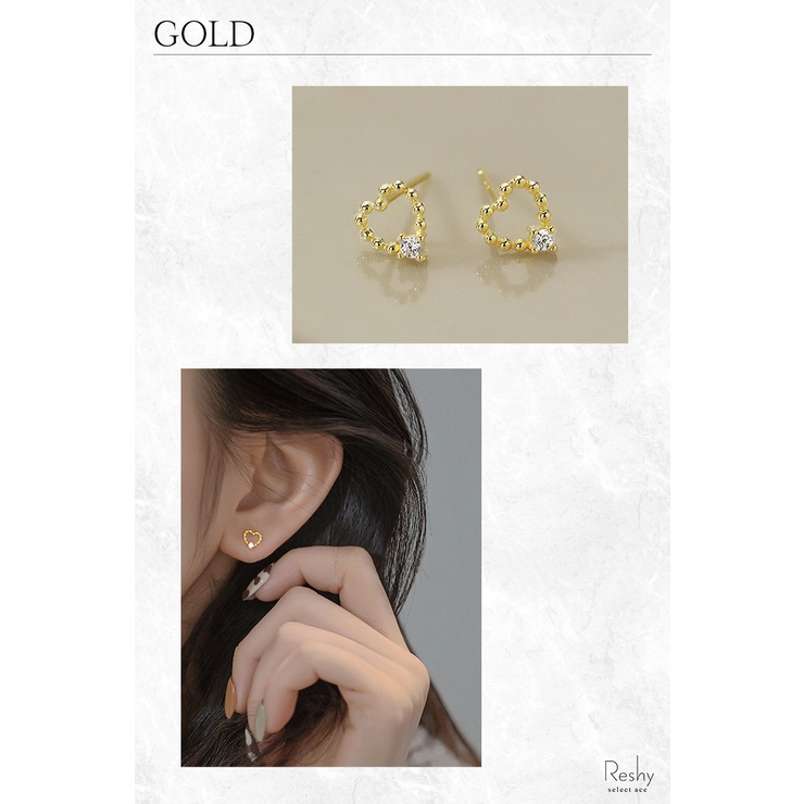 ピアス 金属アレルギー対応 レディース[品番：ANEW0002901]｜my