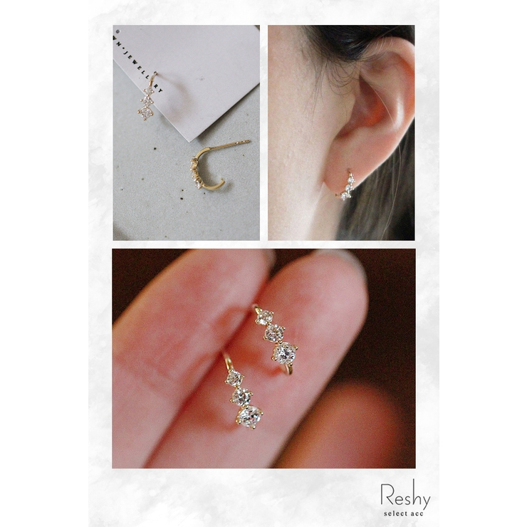 ピアス レディース 18k | my liberty | 詳細画像11 