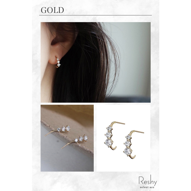 ピアス レディース 18k | my liberty | 詳細画像8 
