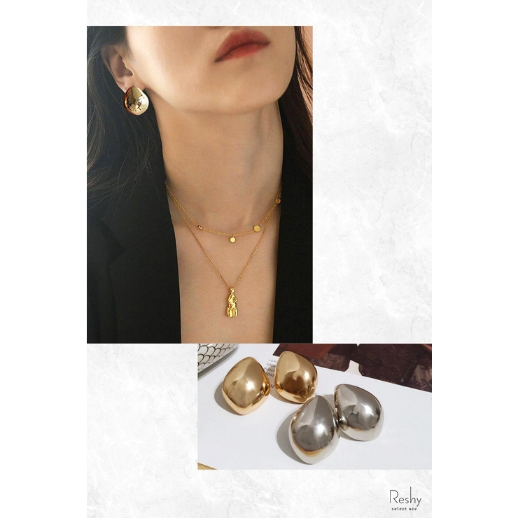 ピアス ドロップ型 レディース[品番：ANEW0002775]｜my liberty