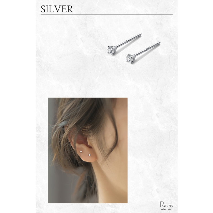 ピアス 一粒 小粒[品番：ANEW0002779]｜my liberty（マイ