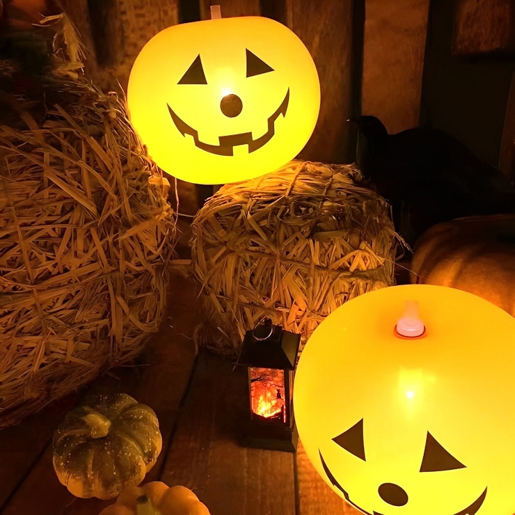 ハロウィン 飾り ランタン LED 仮装 パーティー かぼちゃ飾り付けに