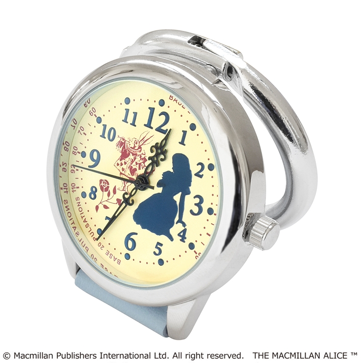 マクミラン・アリス カラビナ付きウォッチ ベビーブルー | KIT-HIT-SURU | 詳細画像3 