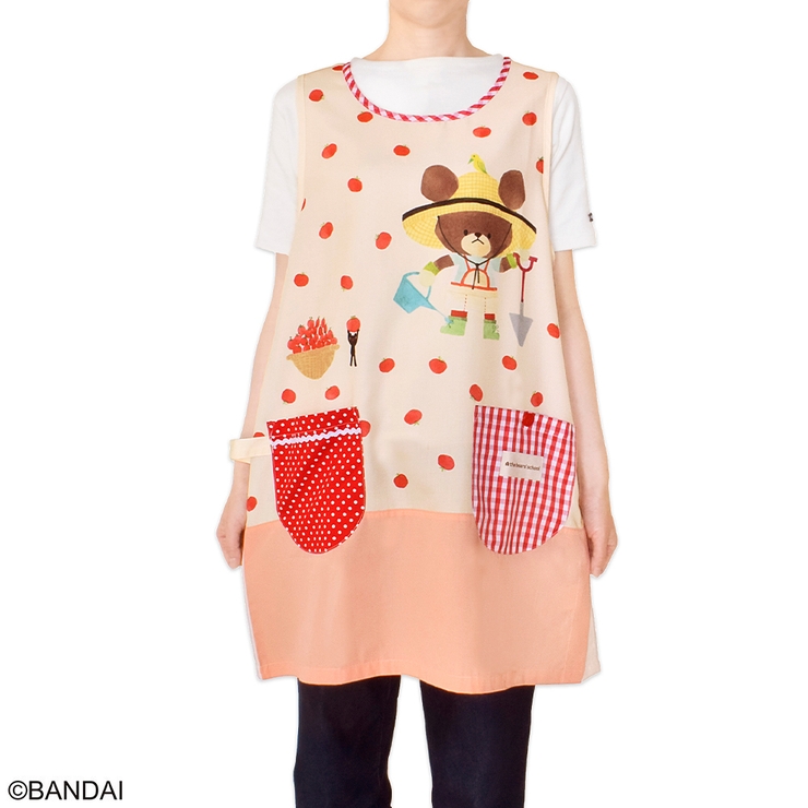 くまのがっこう エプロン トマトづくり | KIT-HIT-SURU | 詳細画像3 