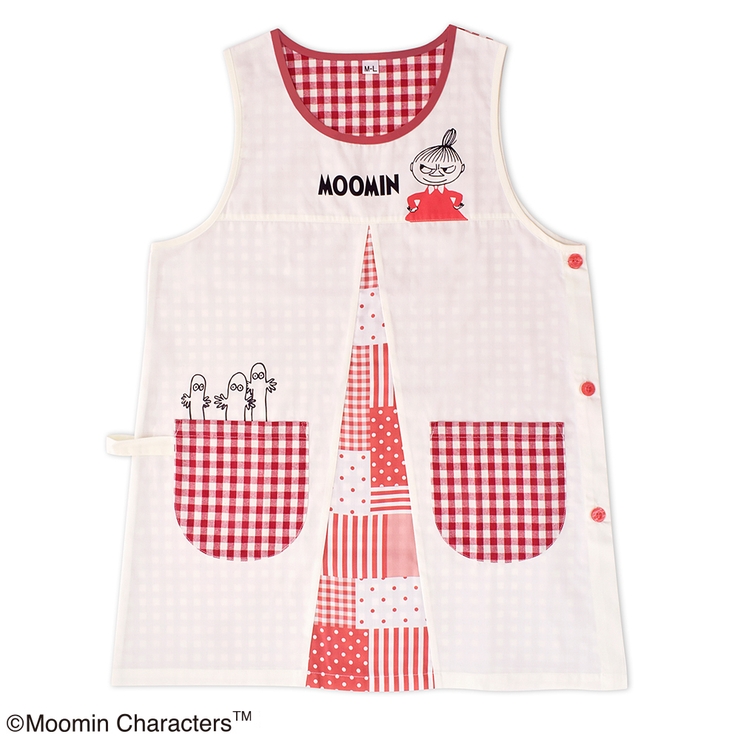 ムーミン エプロン ギンガムチェック | KIT-HIT-SURU | 詳細画像1 