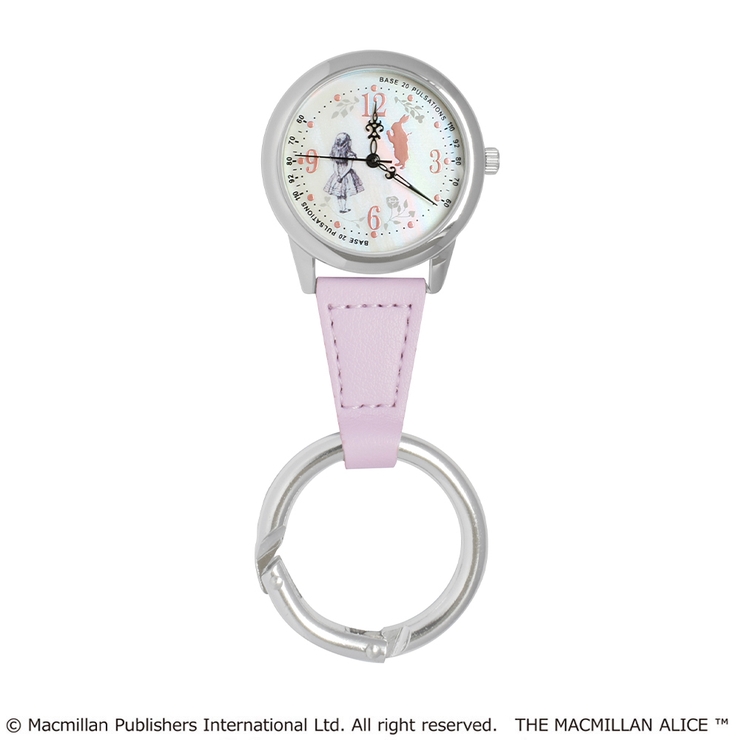 マクミラン・アリス カラビナ付きウォッチ ラベンダー | KIT-HIT-SURU | 詳細画像1 