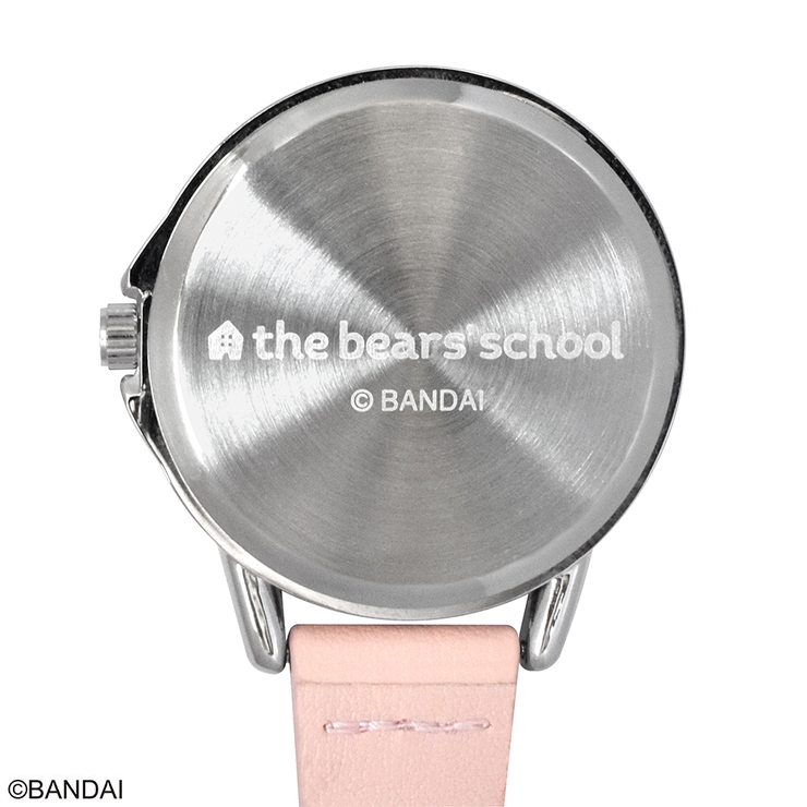 くまのがっこう カラビナ付きウォッチ(蓄光盤) ナースジャッキー ペールピンク | KIT-HIT-SURU | 詳細画像3 