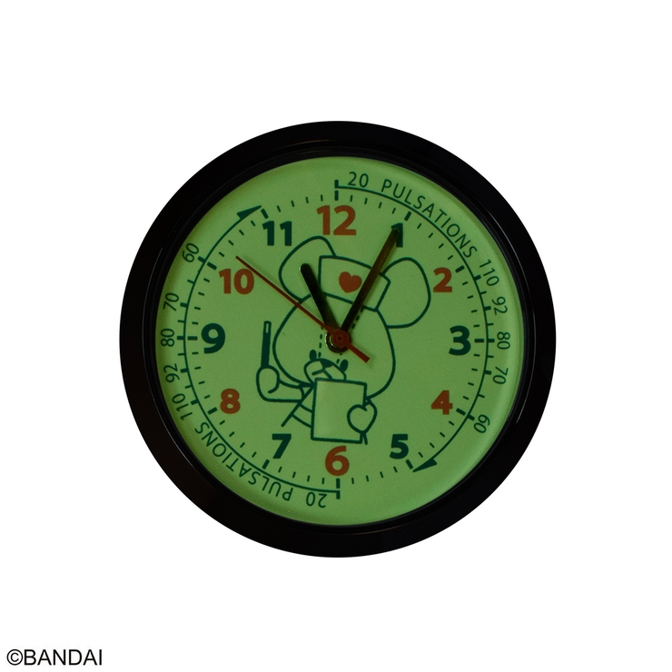 くまのがっこう カラビナ付きウォッチ(蓄光盤) ナースジャッキー ペールピンク | KIT-HIT-SURU | 詳細画像5 