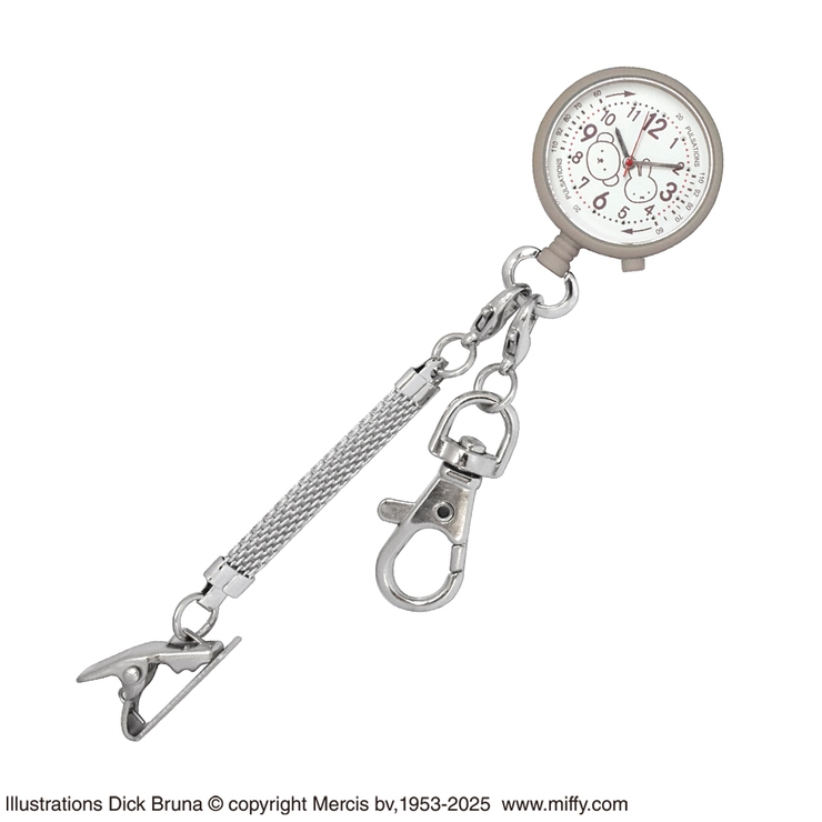 ディック・ブルーナ 2WAYウォッチ(蓄光盤) ミッフィー＆ボリス グレージュ | KIT-HIT-SURU | 詳細画像1 