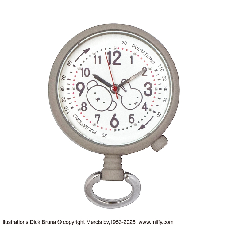 ディック・ブルーナ 2WAYウォッチ(蓄光盤) ミッフィー＆ボリス グレージュ | KIT-HIT-SURU | 詳細画像2 