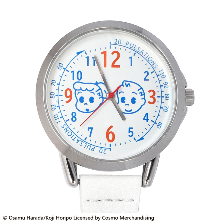 オサムグッズ カラビナ付きウォッチ(蓄光盤) ホワイト OSAMU GOODS | KIT-HIT-SURU | 詳細画像2 