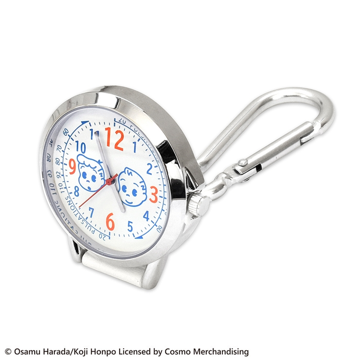 オサムグッズ カラビナ付きウォッチ(蓄光盤) ホワイト OSAMU GOODS | KIT-HIT-SURU | 詳細画像4 