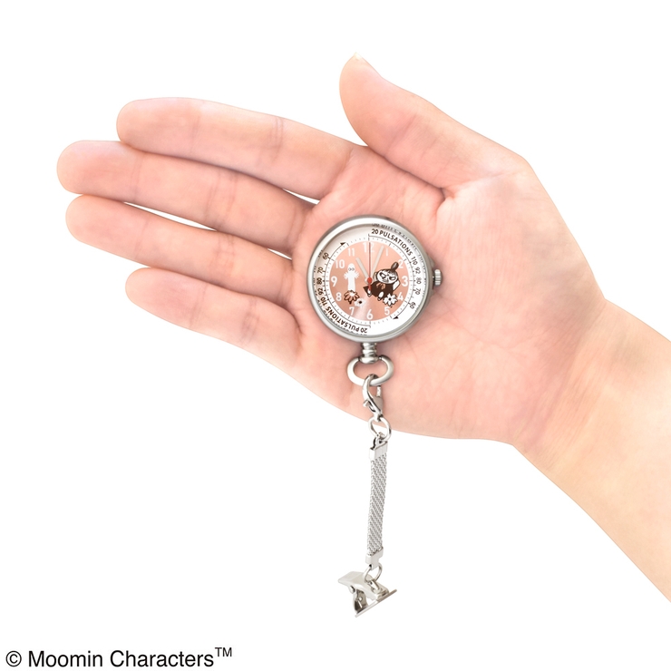 ムーミン クリップウォッチ リトルミイ ベビーピンク | KIT-HIT-SURU | 詳細画像4 