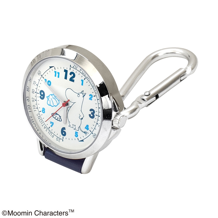 ムーミン カラビナ付きウォッチ(蓄光盤) ムーミン ネイビー | KIT-HIT-SURU | 詳細画像4 
