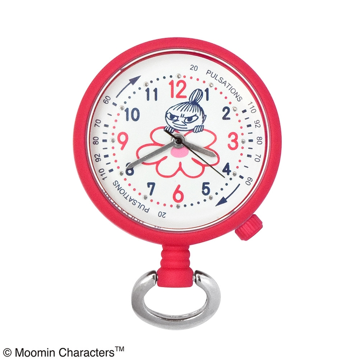 ムーミン 2WAYウォッチ(蓄光盤) FLOWER レッド | KIT-HIT-SURU | 詳細画像2 