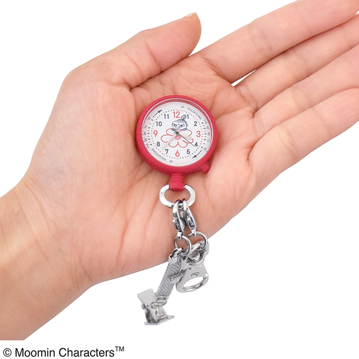 ムーミン 2WAYウォッチ(蓄光盤) FLOWER レッド | KIT-HIT-SURU | 詳細画像4 