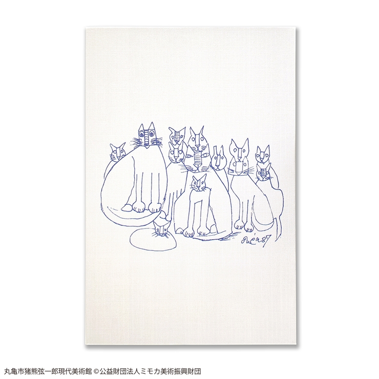 猪熊弦一郎御朱印帳猫 | KIT-HIT-SURU | 詳細画像1 