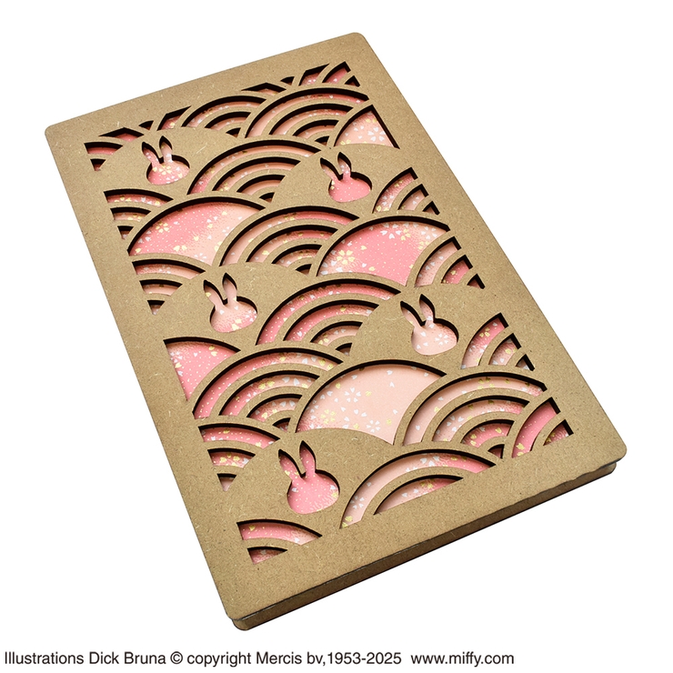 ミッフィー 透かし彫り御朱印帳 桜吹雪 | KIT-HIT-SURU | 詳細画像3 