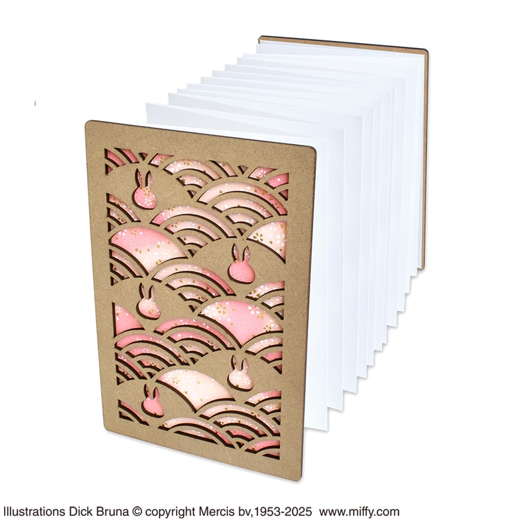 ミッフィー 透かし彫り御朱印帳 桜吹雪 | KIT-HIT-SURU | 詳細画像4 