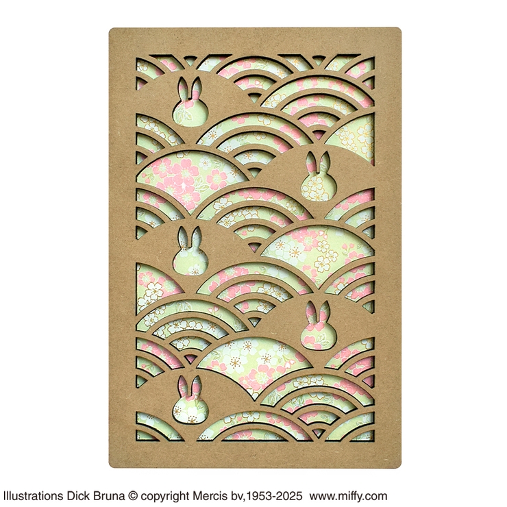 ミッフィー 透かし彫り御朱印帳 爛漫 | KIT-HIT-SURU | 詳細画像1 