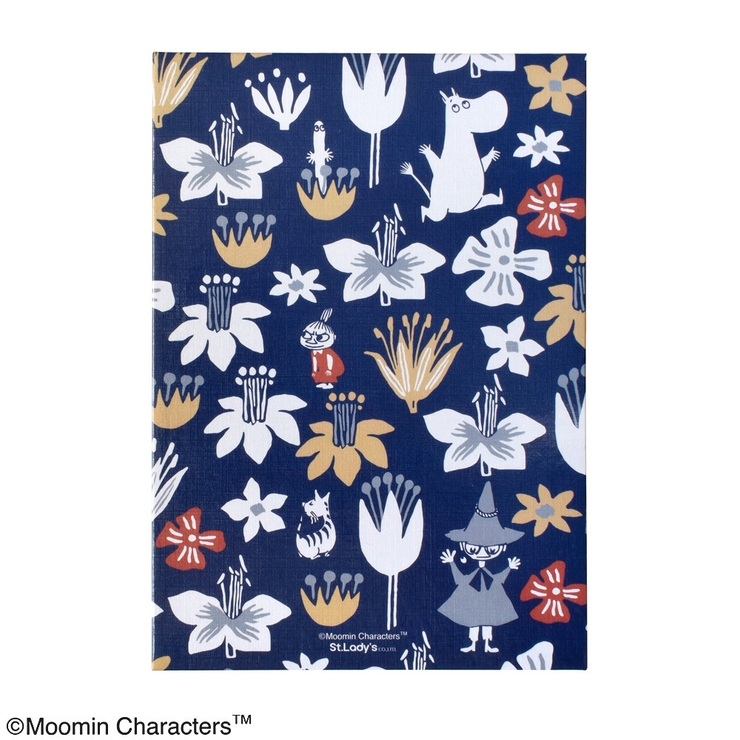 ムーミン じゃばら差し込み帳 紺 | KIT-HIT-SURU | 詳細画像2 