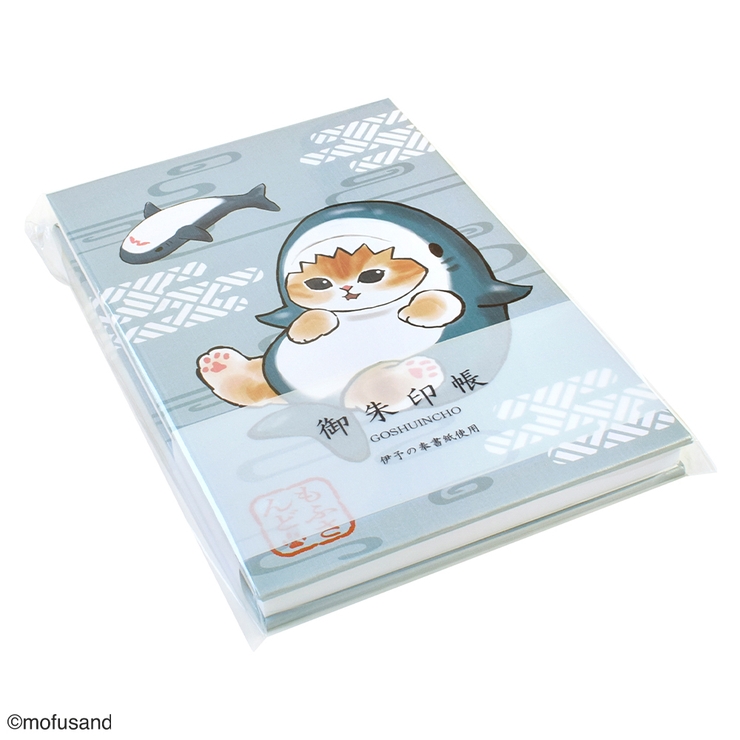 mofusand モフサンド 御朱印帳 サメにゃん | KIT-HIT-SURU | 詳細画像5 