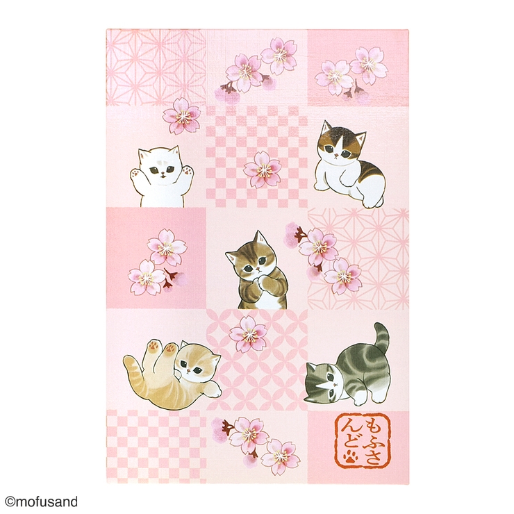 mofusand モフサンド 御朱印帳 吉祥桜 | KIT-HIT-SURU | 詳細画像1 