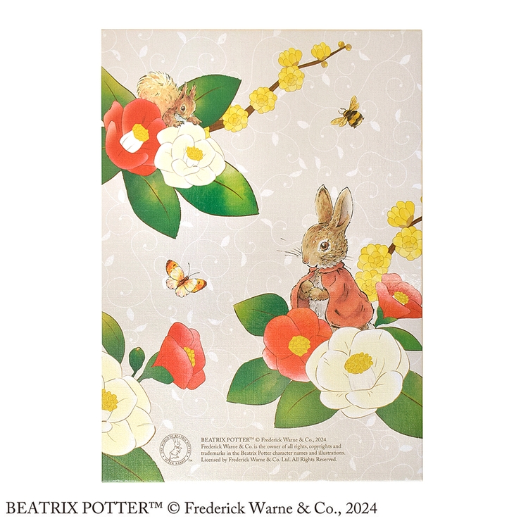 ピーターラビットTM 書き置き御朱印帳 Camellia[品番：SLDW0000429