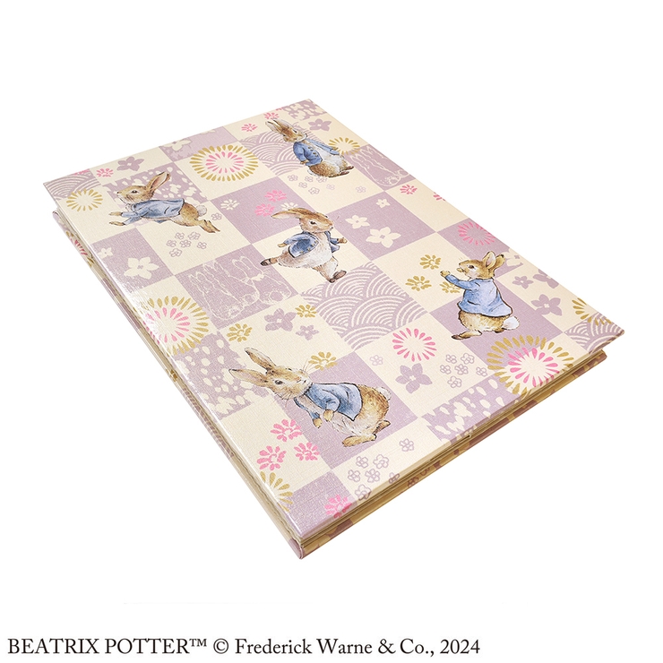 ピーターラビットTM 書き置き御朱印帳 Ichimatsu | KIT-HIT-SURU | 詳細画像1 