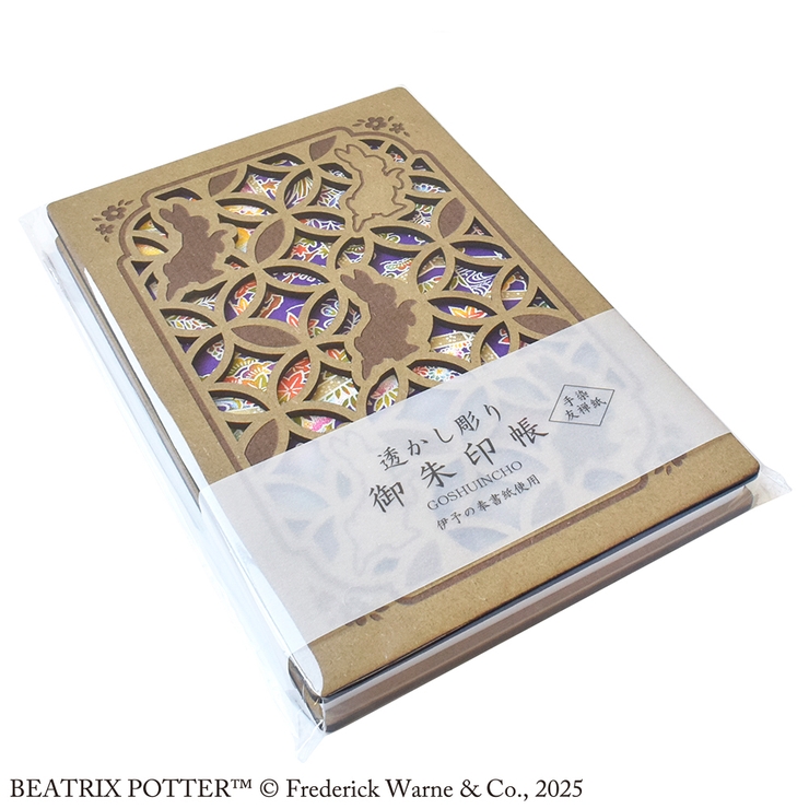 ピーターラビット 透かし彫り御朱印帳 絢爛 | KIT-HIT-SURU | 詳細画像5 